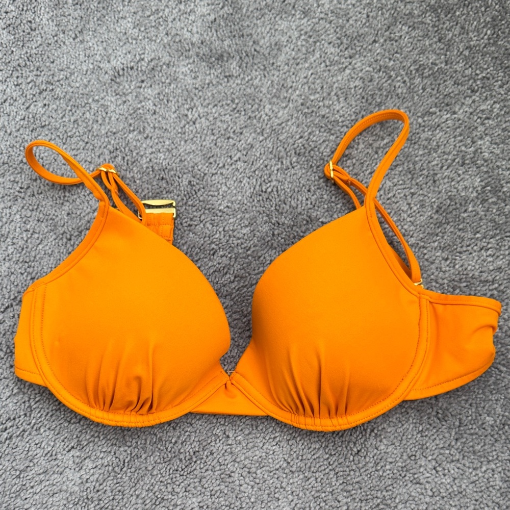 victoria’s secret - Vibrant Orange Bikini Top (36C)